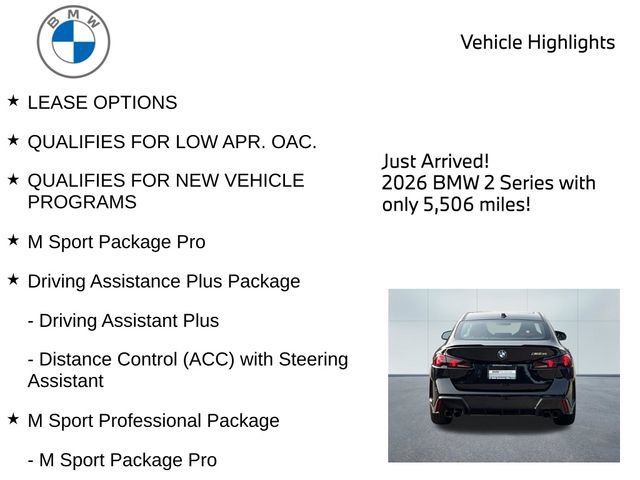 Used 2026 BMW M235i xDrive w/ Technology Package AWD/4WD image 9