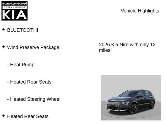 New 2026 Kia Niro Wind w/ Wind Preserve Package FWD image 7