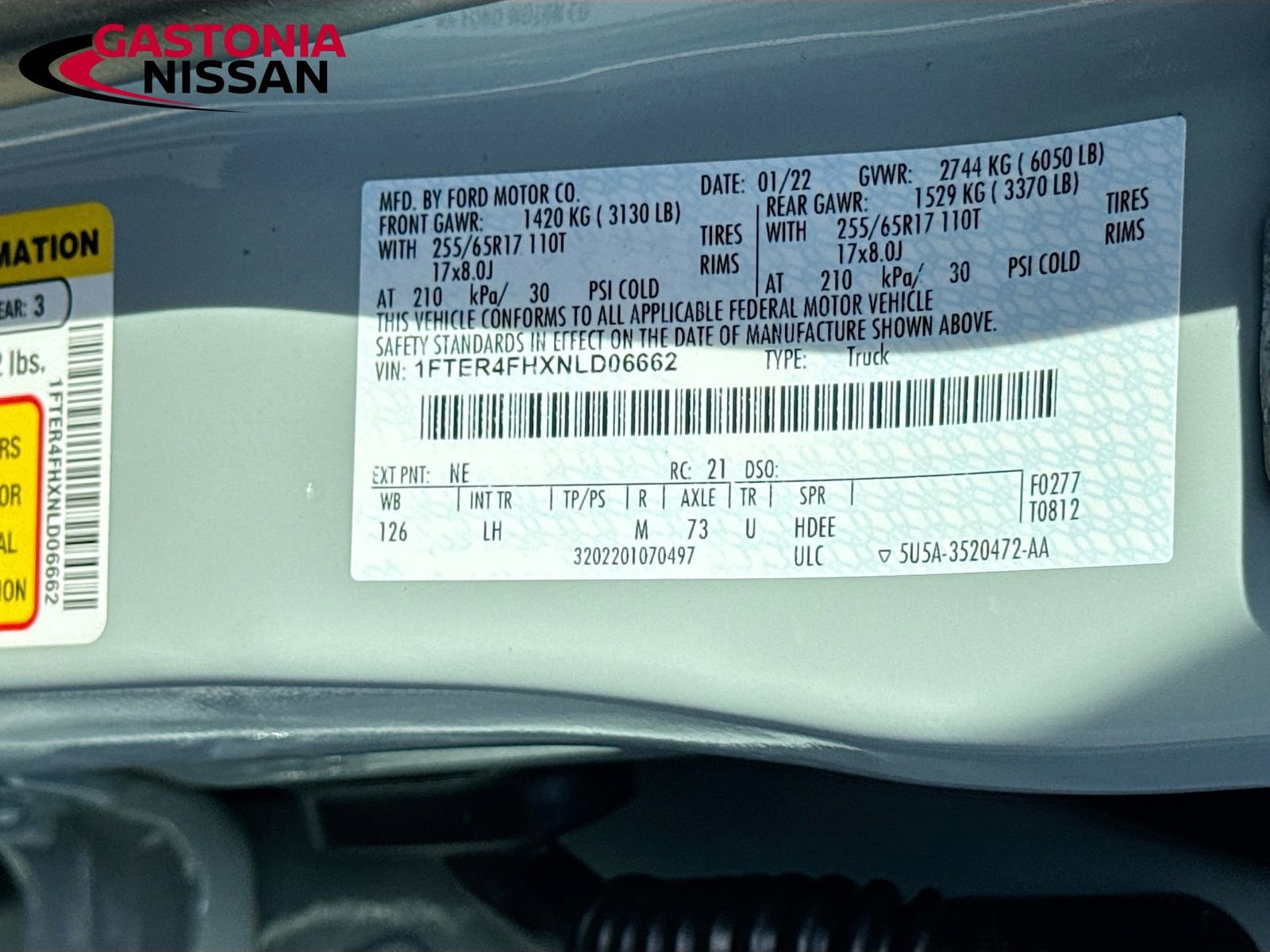 Used 2022 Ford Ranger XLT w/ Equipment Group 301A Mid image 40