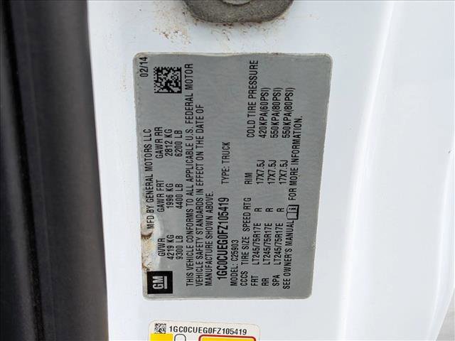 Used 2015 Chevrolet Silverado 2500 W/T image 25