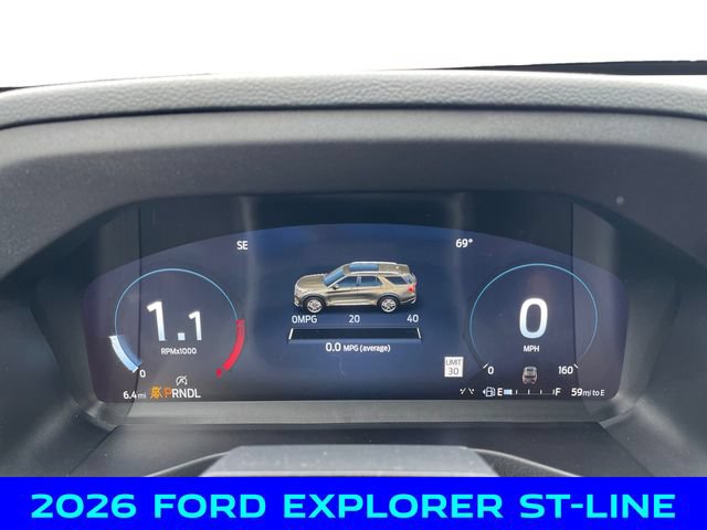 New 2026 Ford Explorer ST-Line w/ ST-Line Street Pack AWD/4WD image 2