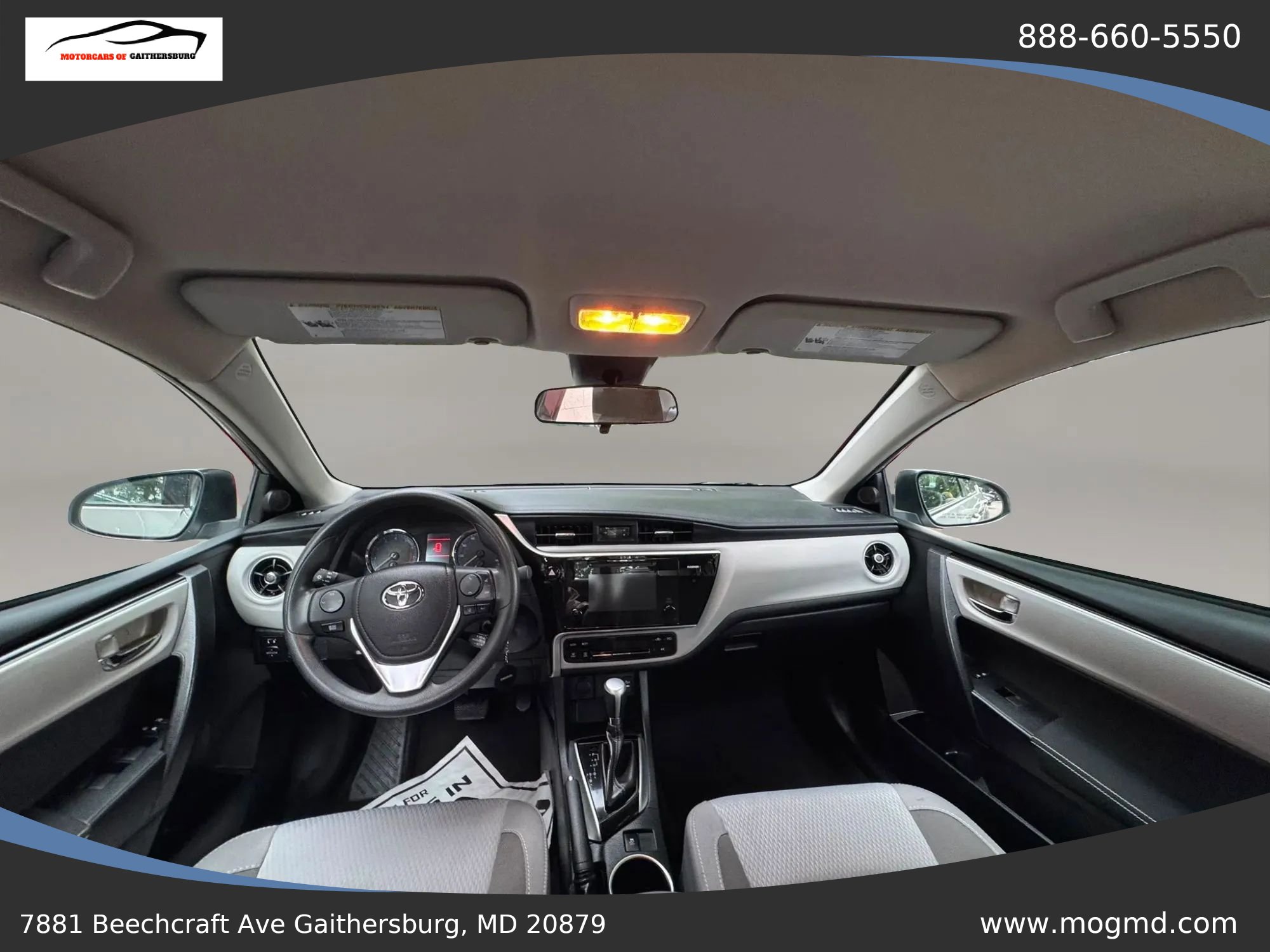 Used 2017 Toyota Corolla LE w/ Carpet Mat Package (TMS) FWD image 6