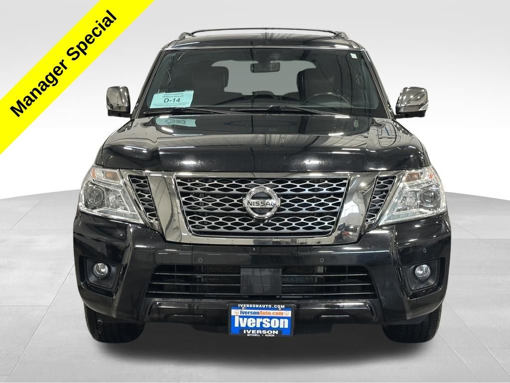 Used 2019 Nissan Armada Platinum w/ Captain's Chairs Package AWD/4WD image 2