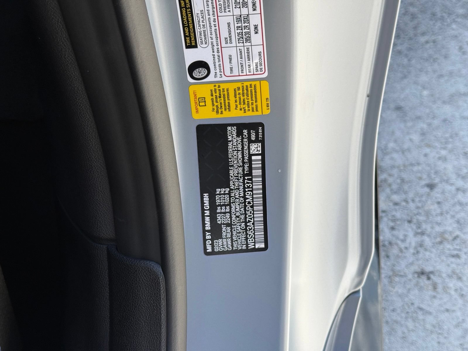 Used 2023 BMW M4 CSL RWD image 48