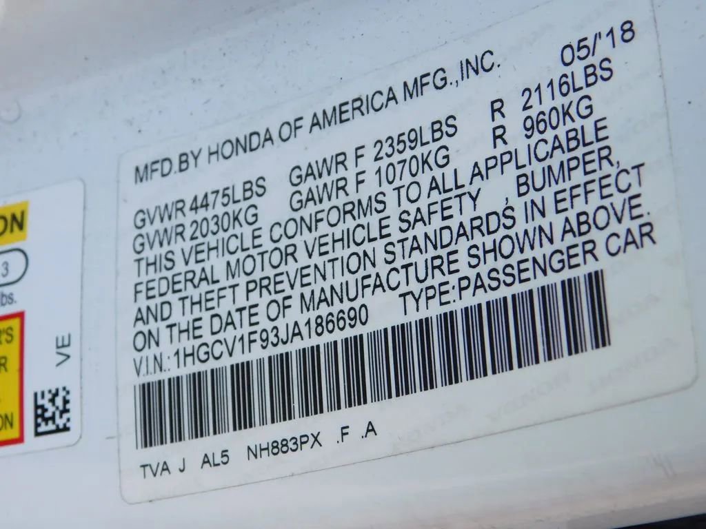 Used 2018 Honda Accord Touring image 21