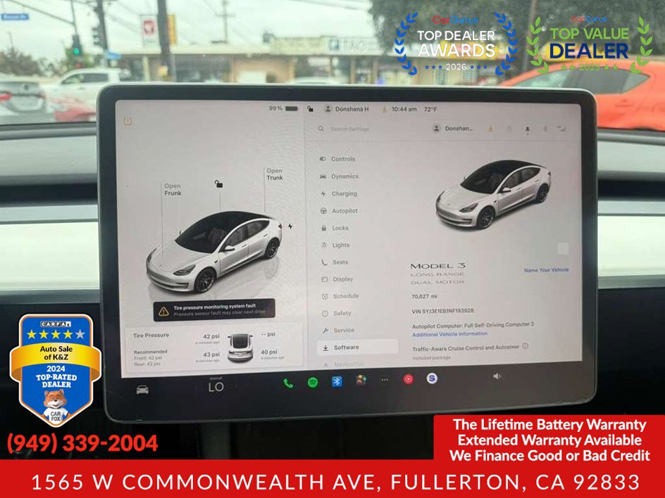 Used 2022 Tesla Model 3 Long Range AWD/4WD image 35