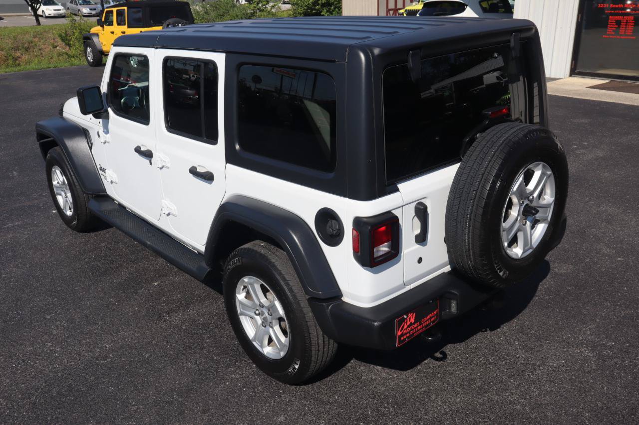 Used 2018 Jeep Wrangler Unlimited Sport S AWD/4WD image 14