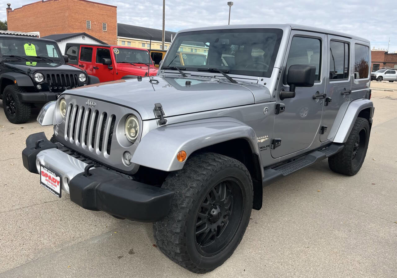 Used 2015 Jeep Wrangler Unlimited Sahara w/ Dual Top Group image 2