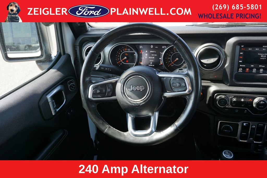 Used 2021 Jeep Wrangler Unlimited Sahara w/ Dual Top Group AWD/4WD image 13