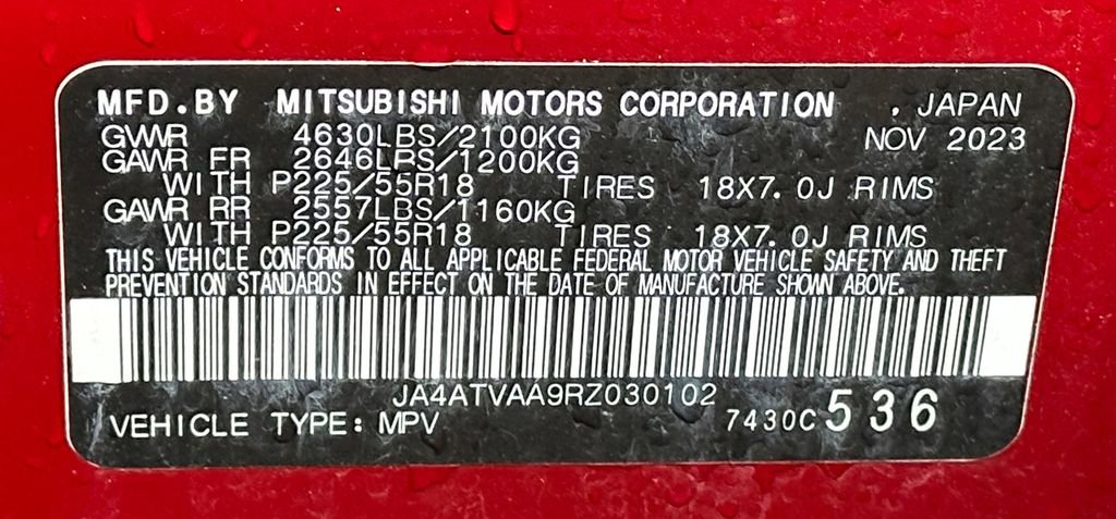 Used 2024 Mitsubishi Eclipse Cross AWD image 50