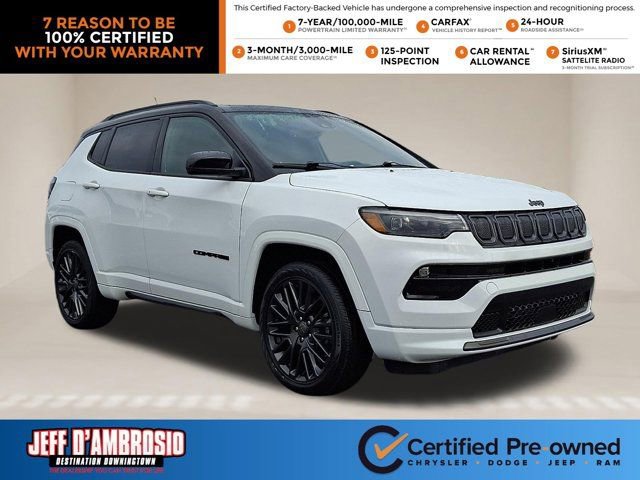 Certified 2022 Jeep Compass High Altitude AWD/4WD image 1