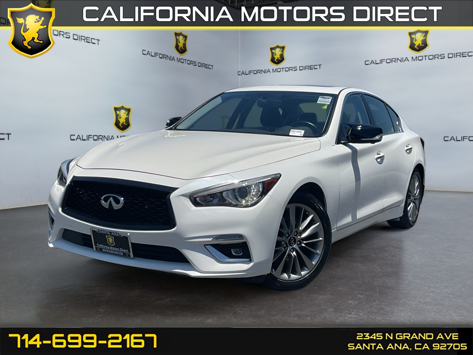 Used 2023 INFINITI Q50 Luxe w/ Cargo Package RWD image 1