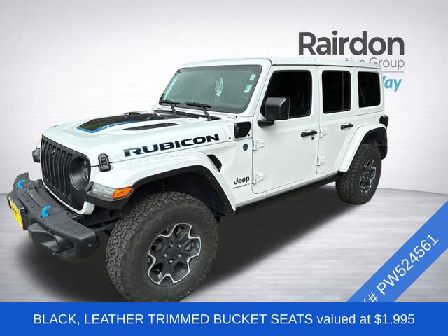 Used 2023 Jeep Wrangler Unlimited Rubicon 4xe w/ Steel Bumper Group AWD/4WD image 3