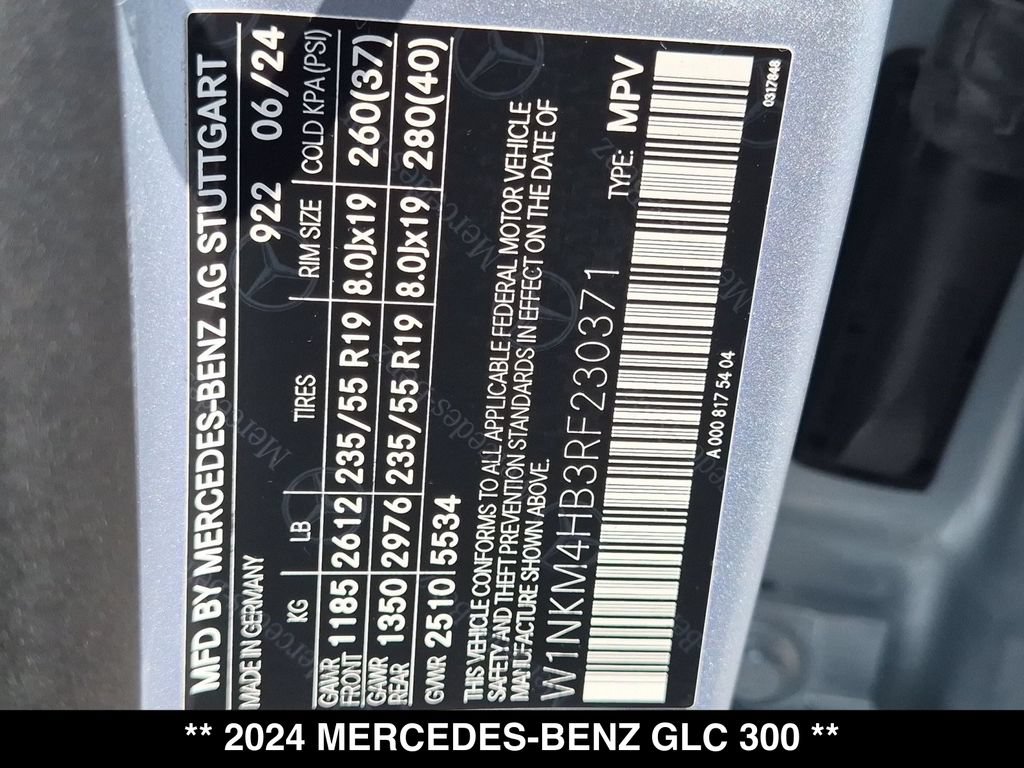 Certified 2024 Mercedes-Benz GLC 300 4MATIC image 29