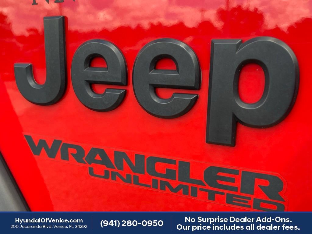 Used 2021 Jeep Wrangler Unlimited Sport AWD/4WD image 25