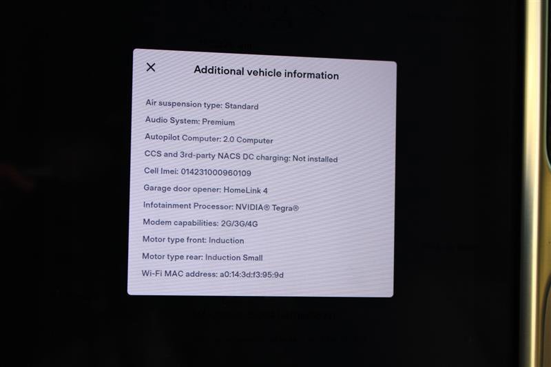 Used 2016 Tesla Model X 75D AWD/4WD image 21