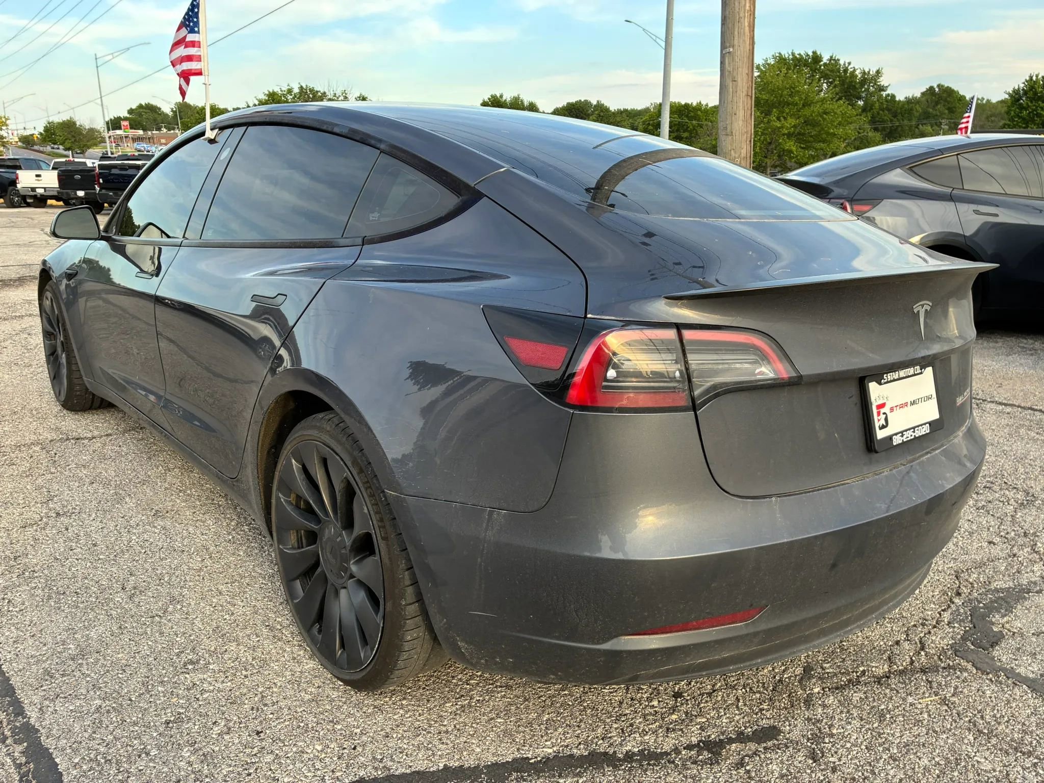 Used 2023 Tesla Model 3 Performance AWD/4WD image 2
