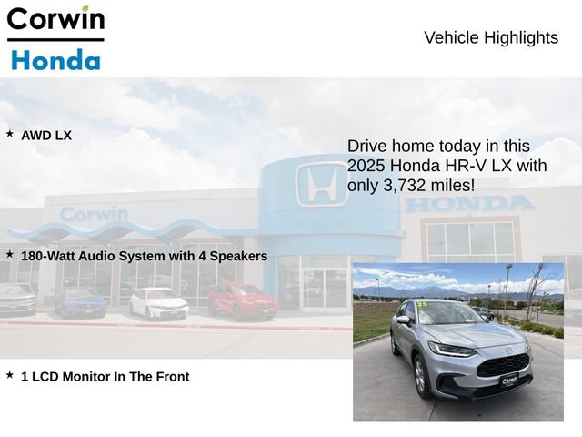 Used 2025 Honda HR-V LX image 6