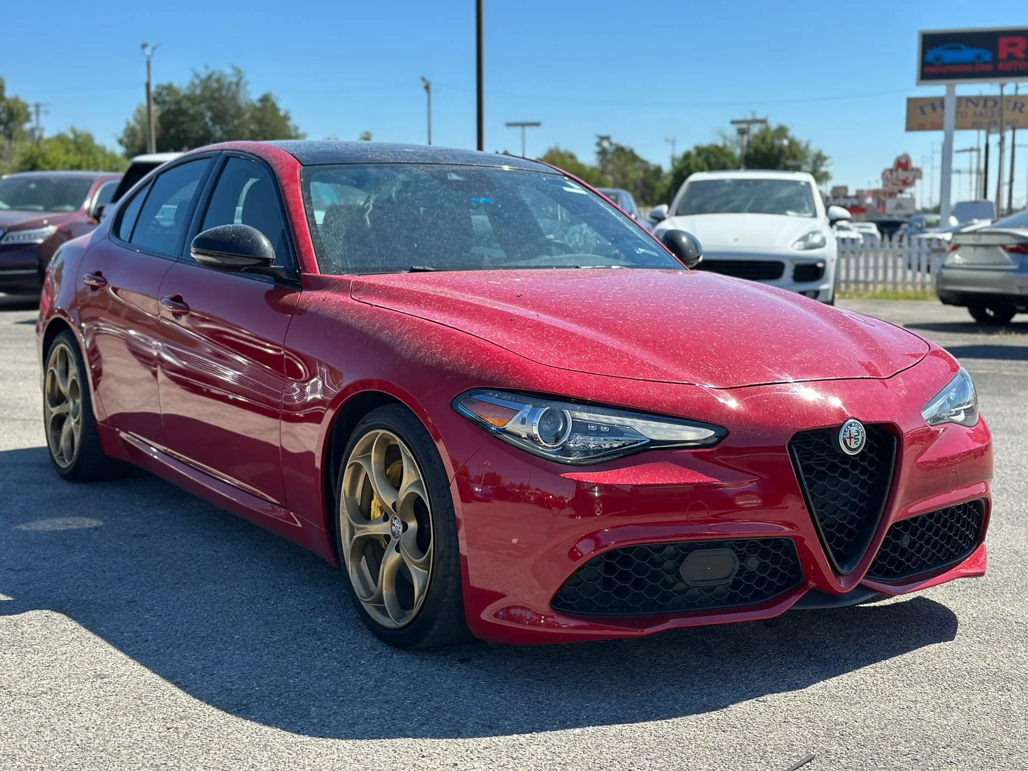 Used 2021 Alfa Romeo Giulia Ti Sport RWD image 4