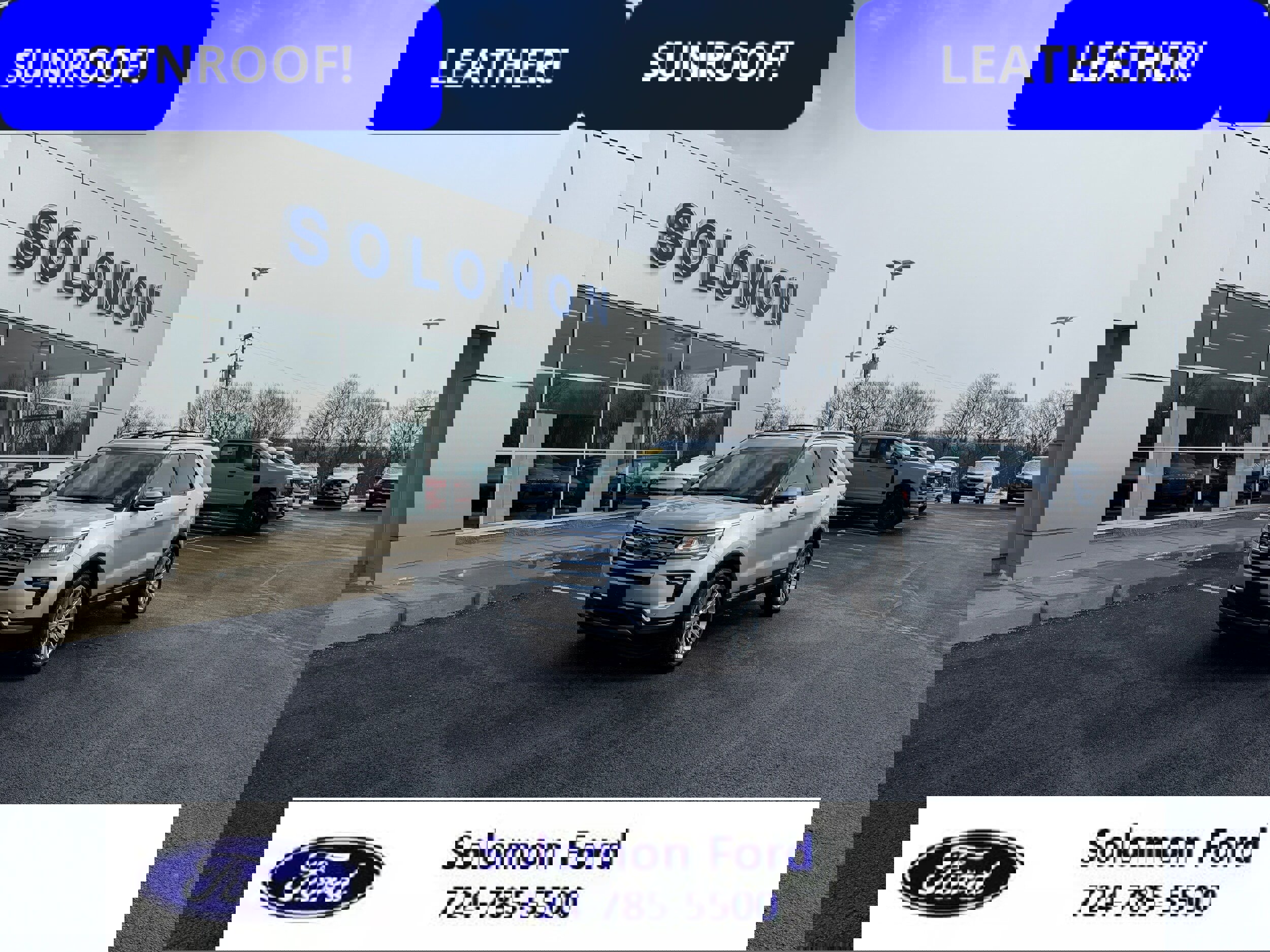 Used 2019 Ford Explorer Limited w/ Class III Trailer Tow Package