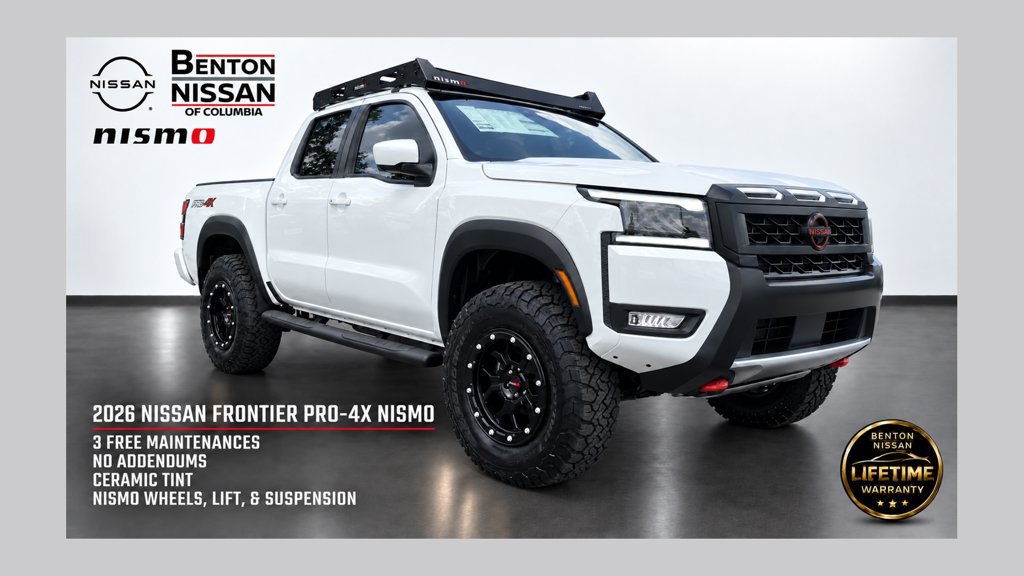 New 2026 Nissan Frontier PRO-4X w/ Pro Premium Package