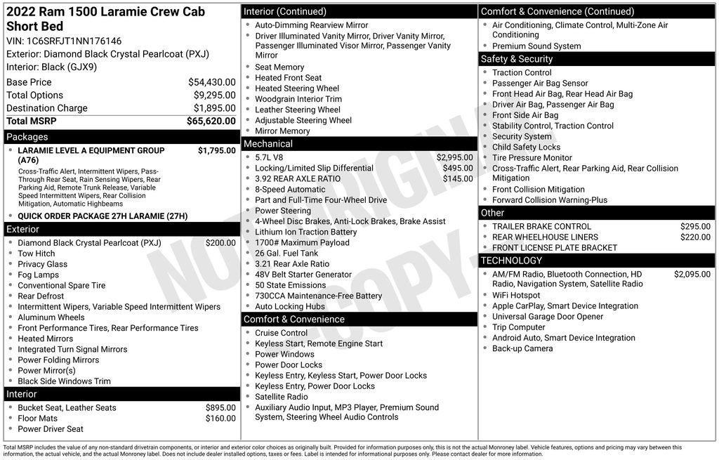 Used 2022 RAM 1500 Laramie image 6
