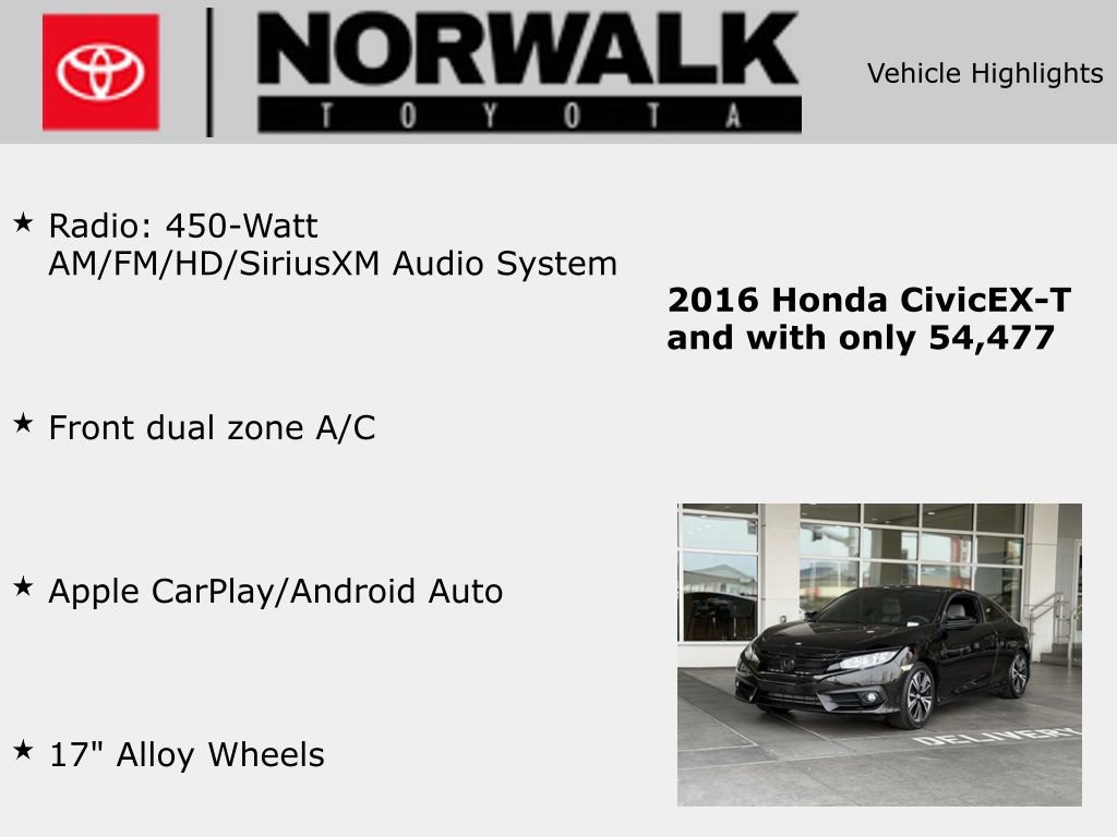 Used 2016 Honda Civic EX-T image 10