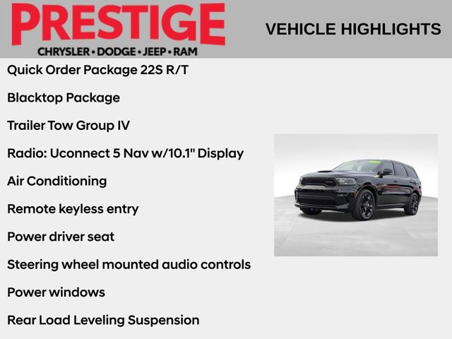 Used 2022 Dodge Durango R/T w/ Blacktop Package image 2