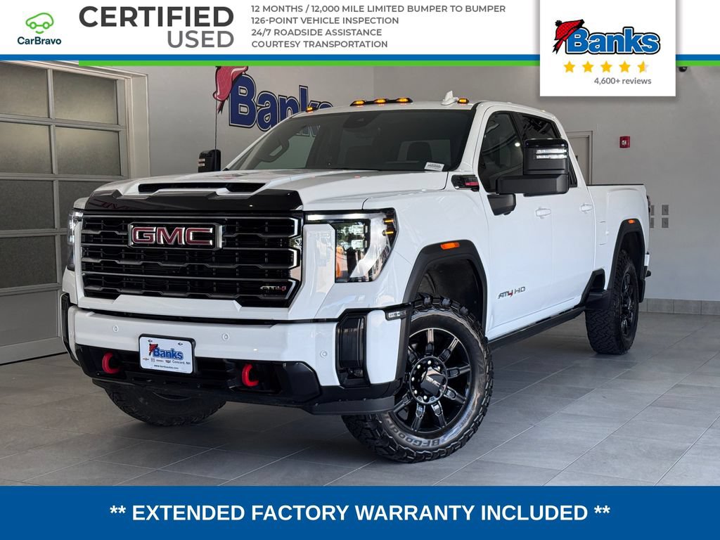 Certified 2025 GMC Sierra 2500 AT4 w/ AT4 Premium Plus Package