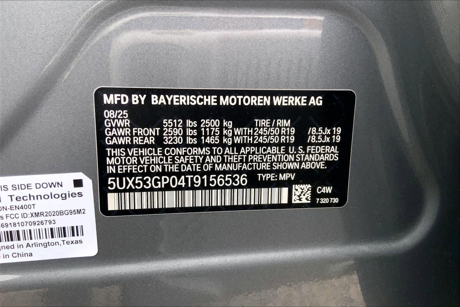 New 2026 BMW X3 xDrive30 w/ Convenience Package image 19