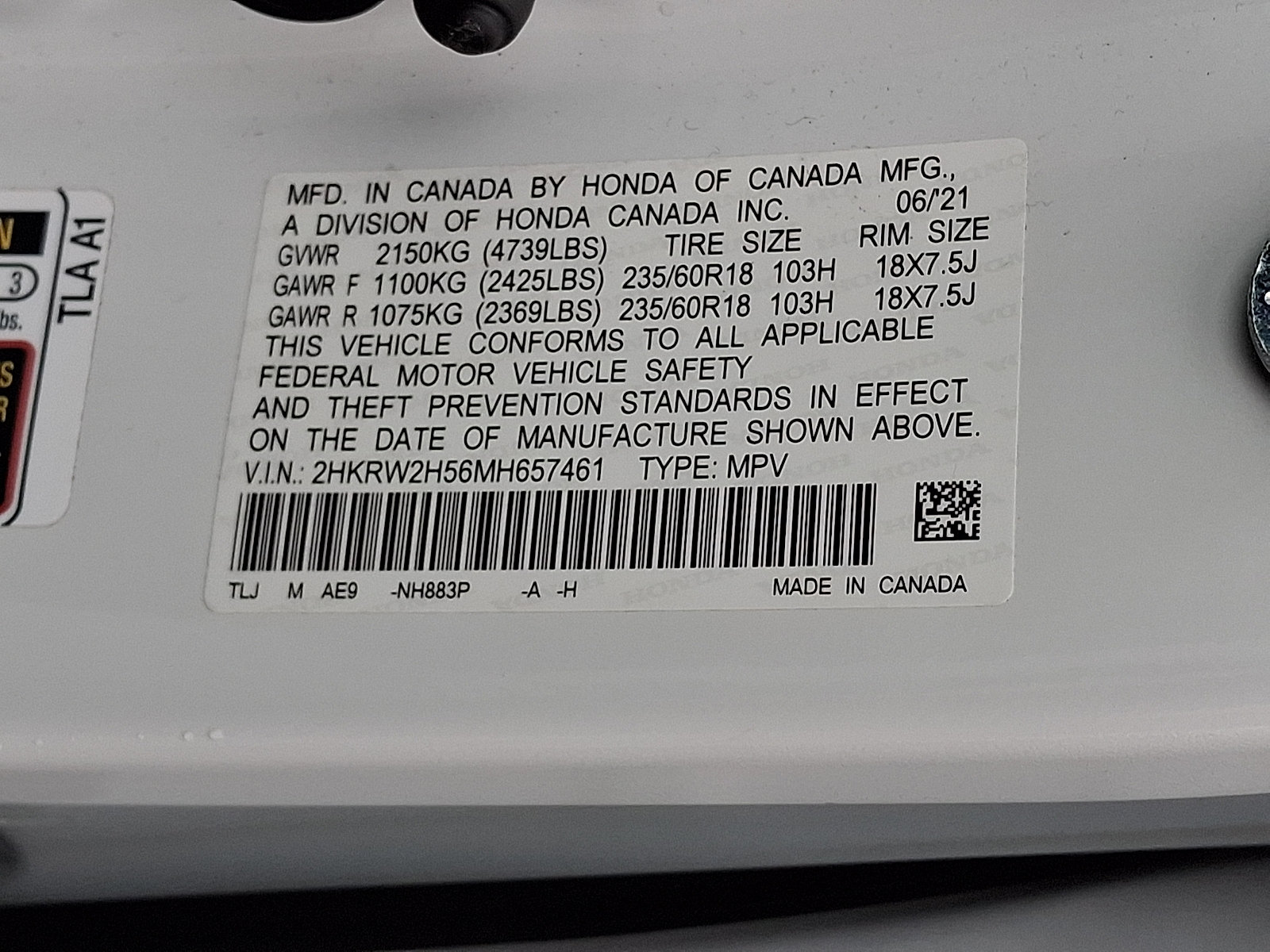 Used 2021 Honda CR-V EX image 27
