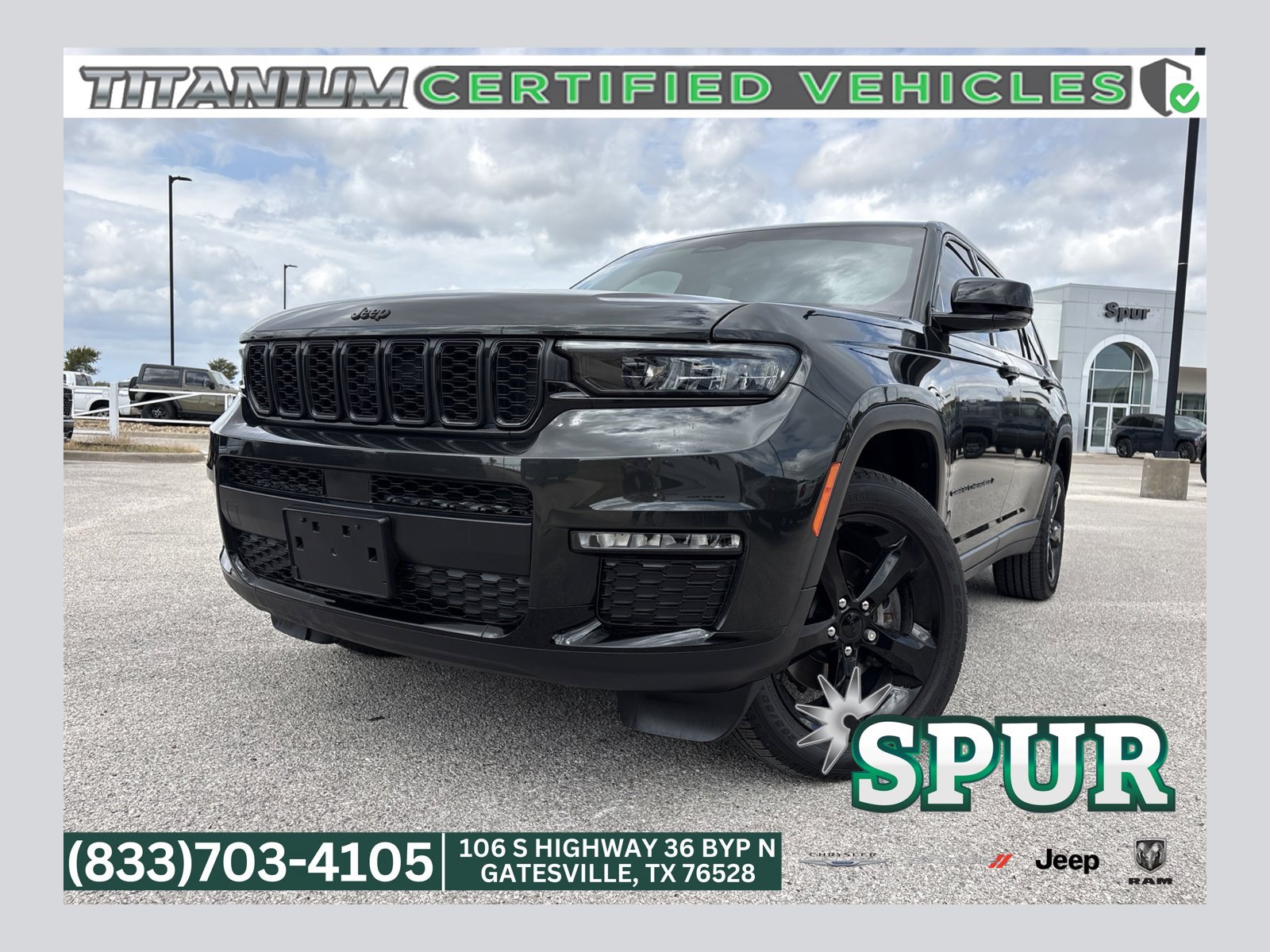 Used 2024 Jeep Grand Cherokee L Limited w/ Black Appearance Package