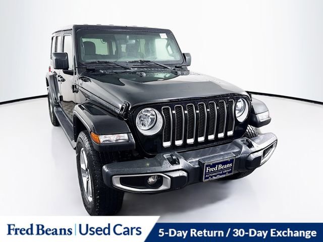 Used 2022 Jeep Wrangler Unlimited Sahara w/ Cold Weather Group image 1