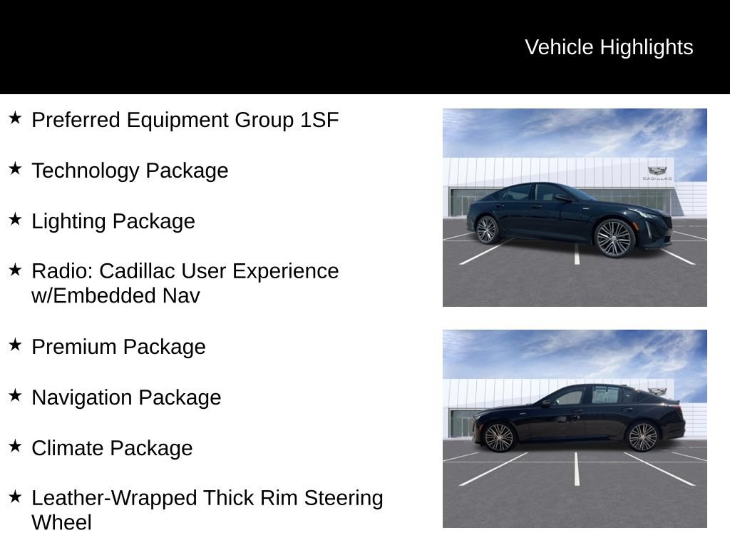 Used 2022 Cadillac CT5 V w/ Premium Package AWD/4WD image 10