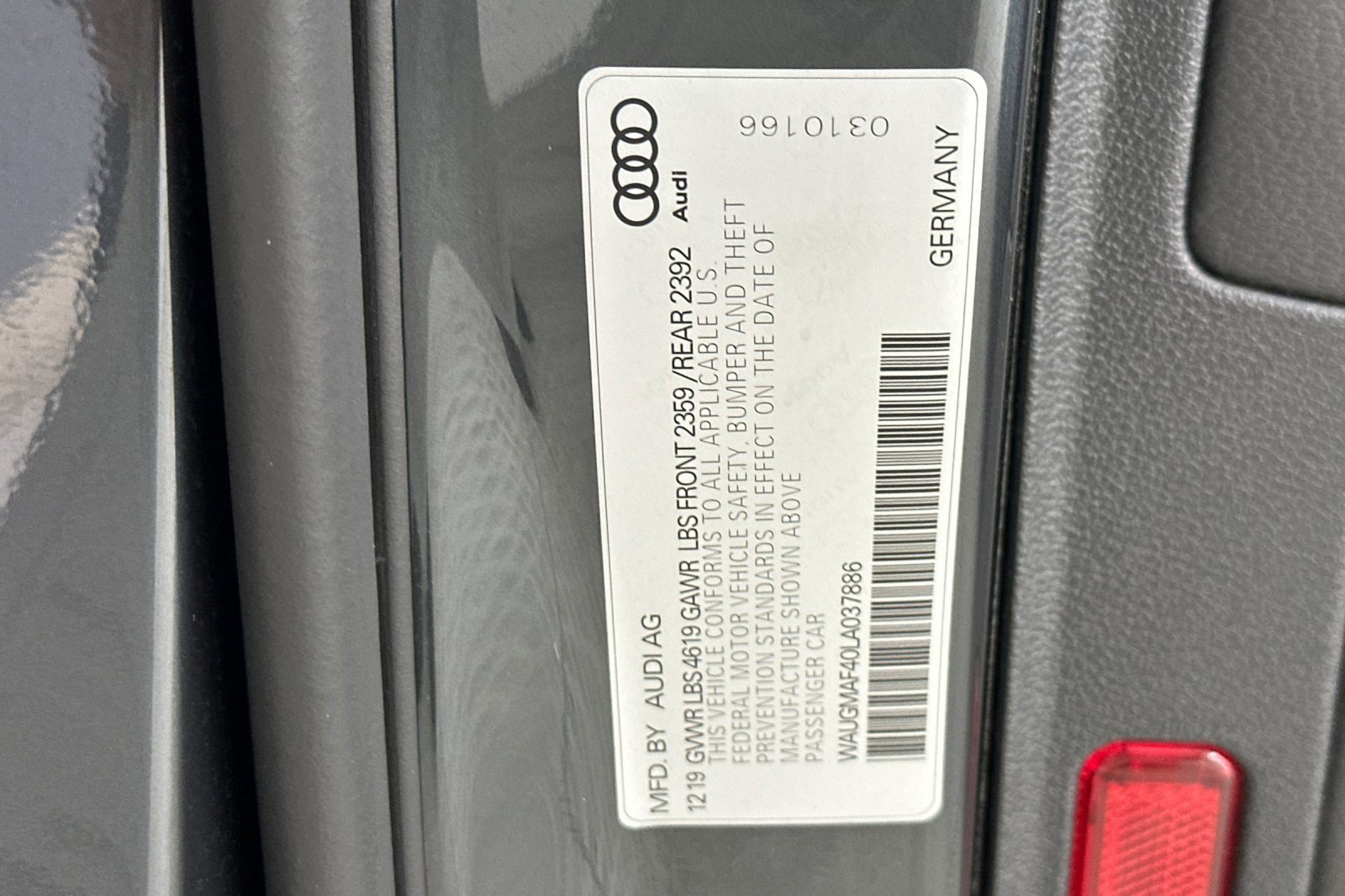 Used 2020 Audi A4 2.0T Premium w/ Convenience Package FWD image 20