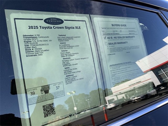 Used 2025 Toyota Crown Signia image 37