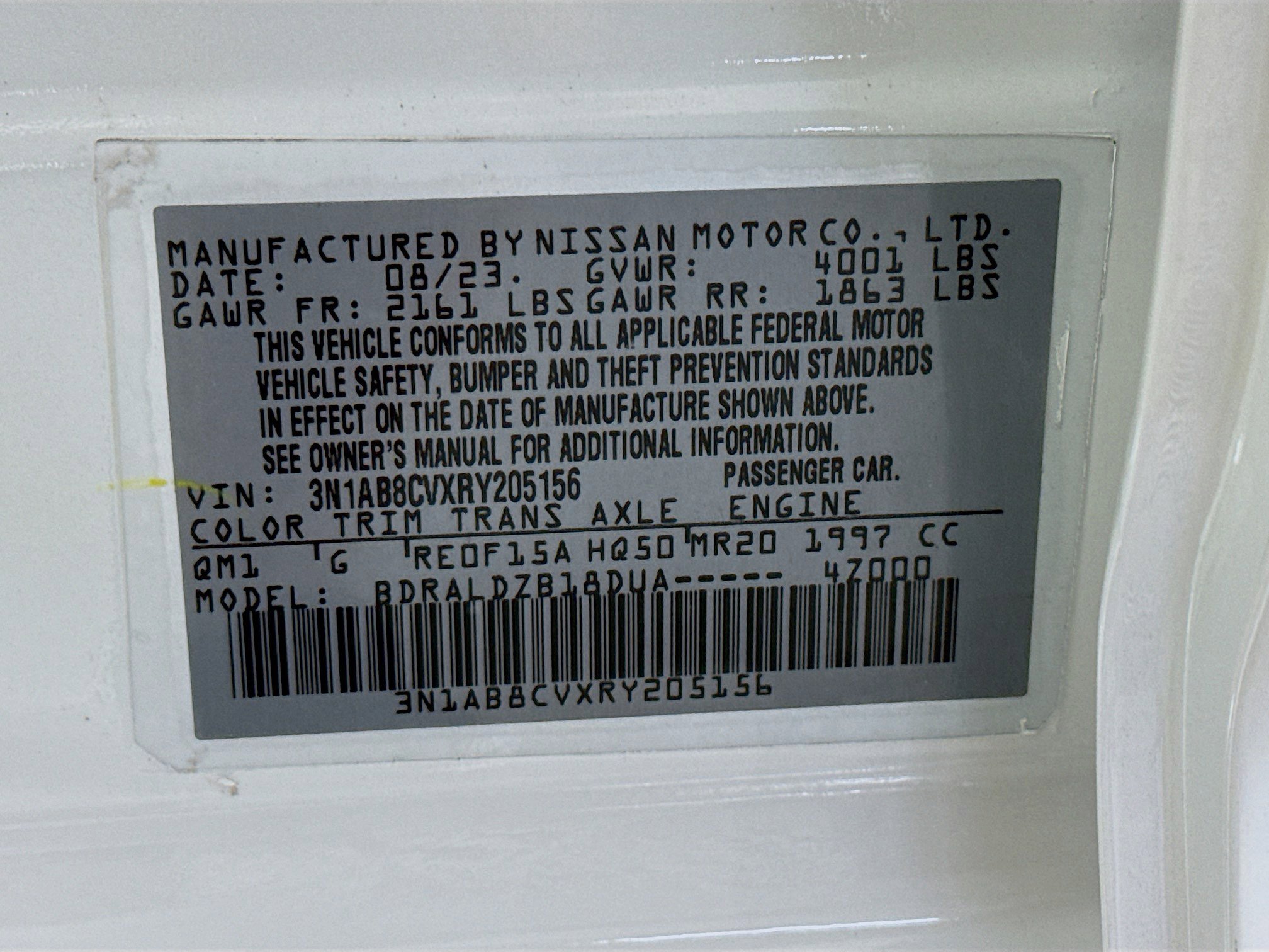 Used 2024 Nissan Sentra SV FWD image 40