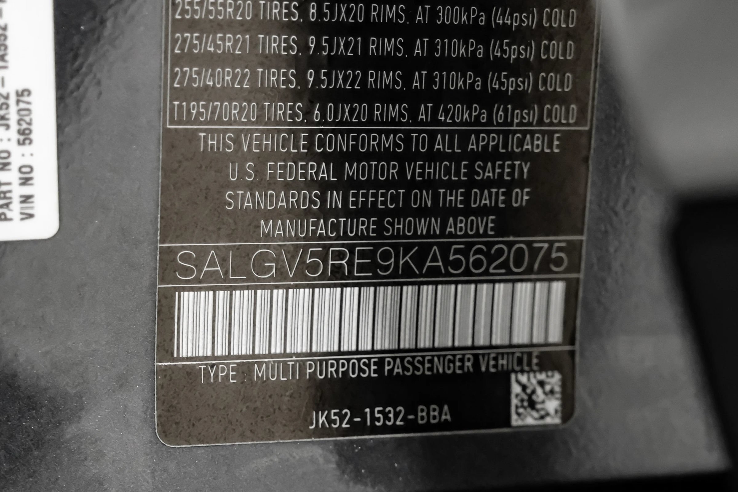 Used 2019 Land Rover Range Rover Long Wheelbase Autobiography AWD/4WD image 82