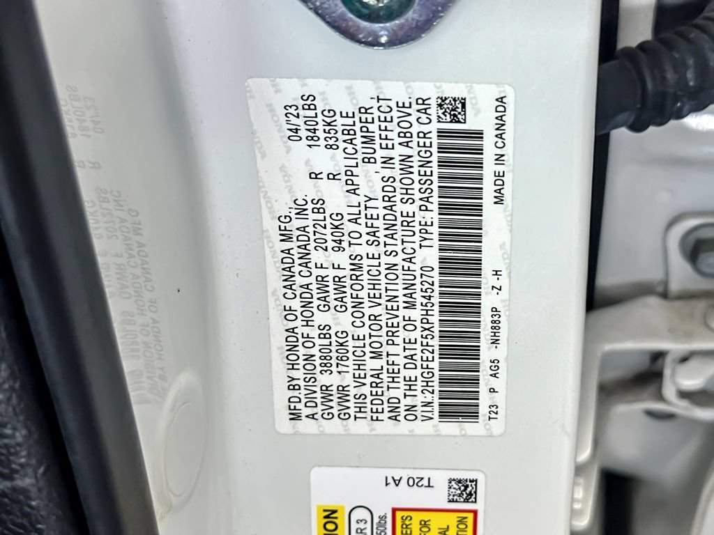 Used 2023 Honda Civic Sport image 26