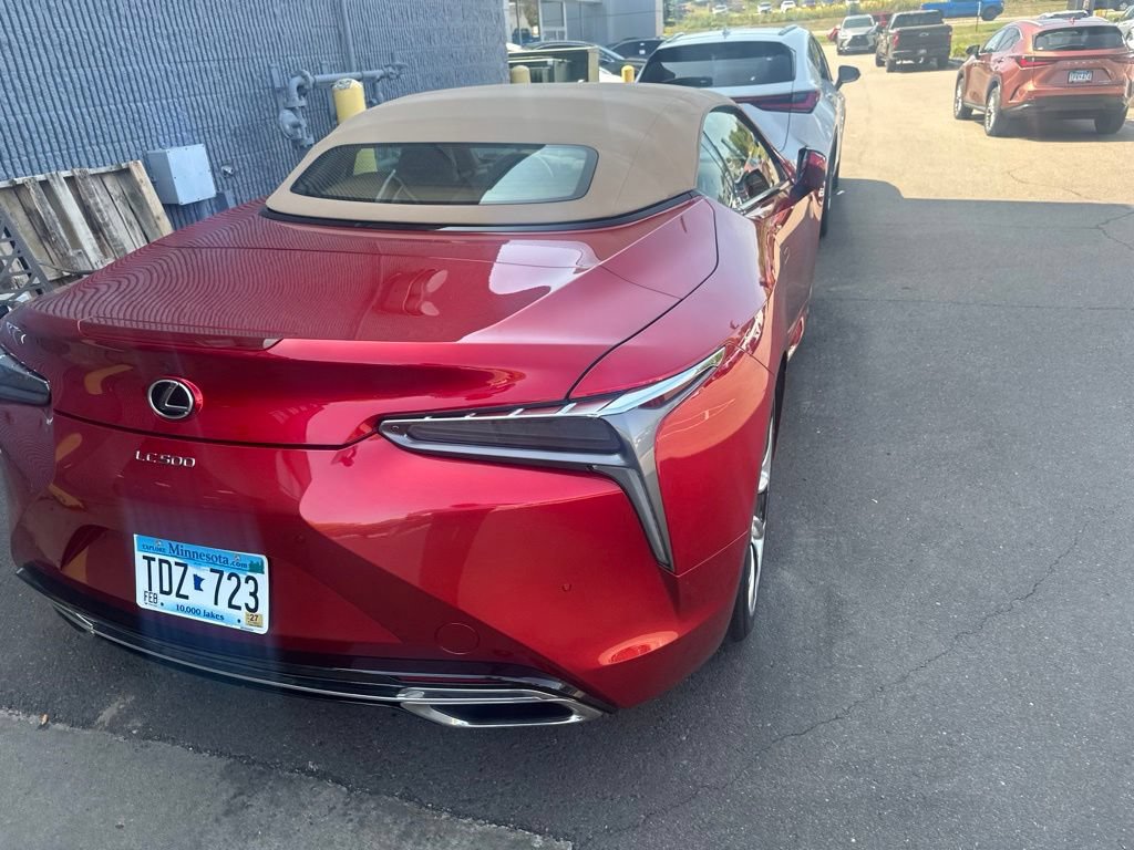 Certified 2022 Lexus LC 500 Convertible w/ Touring Package RWD image 14