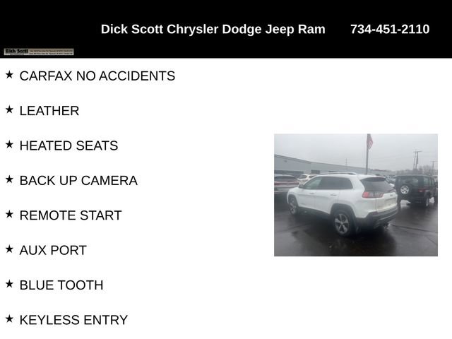 Used 2020 Jeep Cherokee Limited AWD/4WD image 8