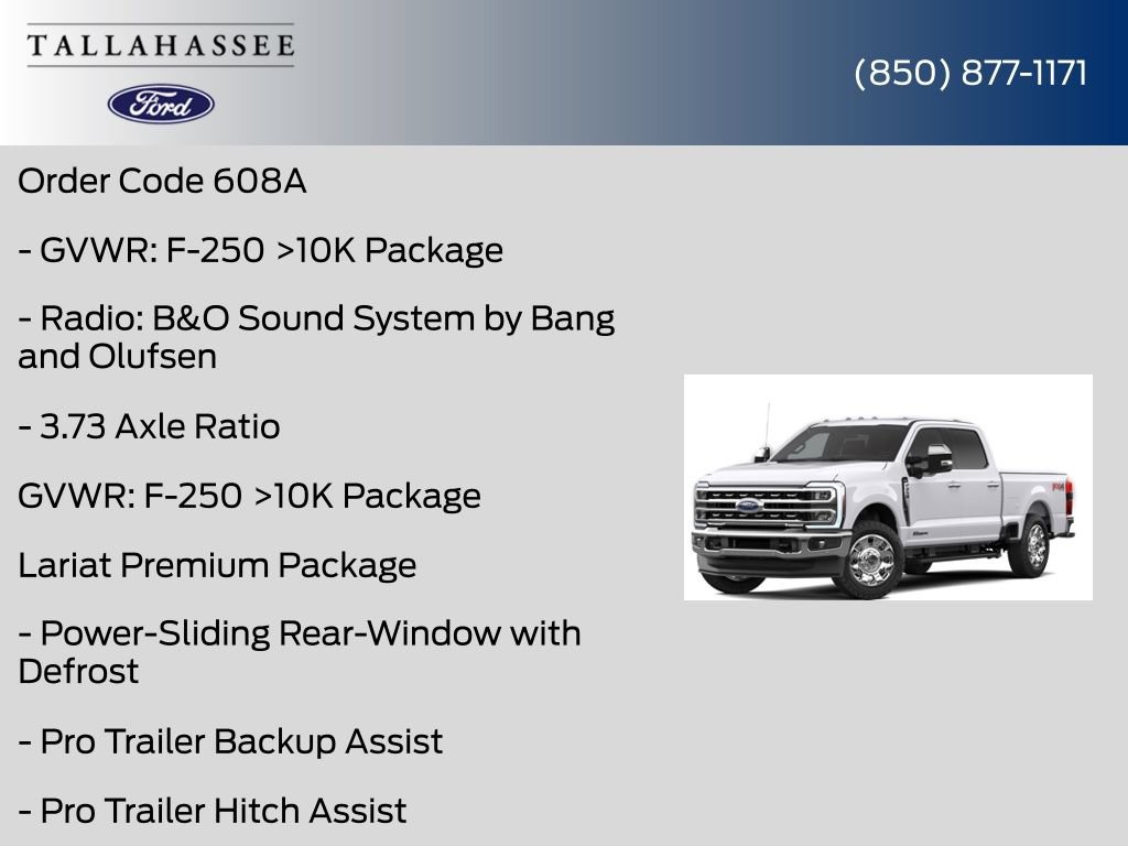 New 2026 Ford F250 Lariat w/ Lariat Premium Package AWD/4WD image 10