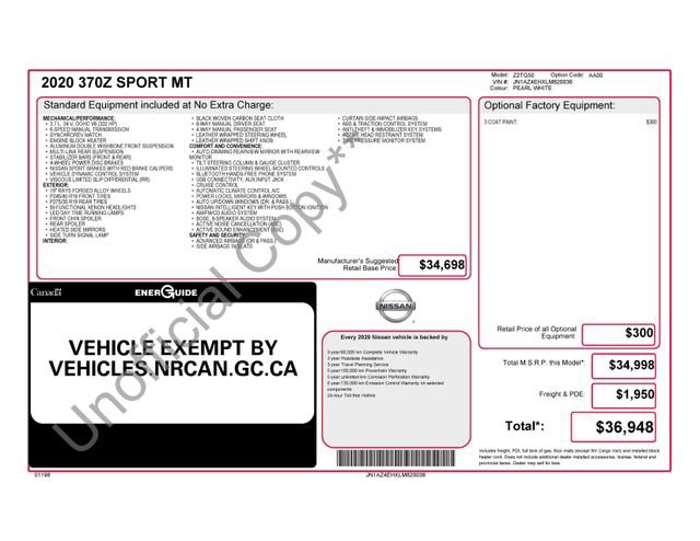 Used 2020 Nissan 370Z w/ Sport Package image 34