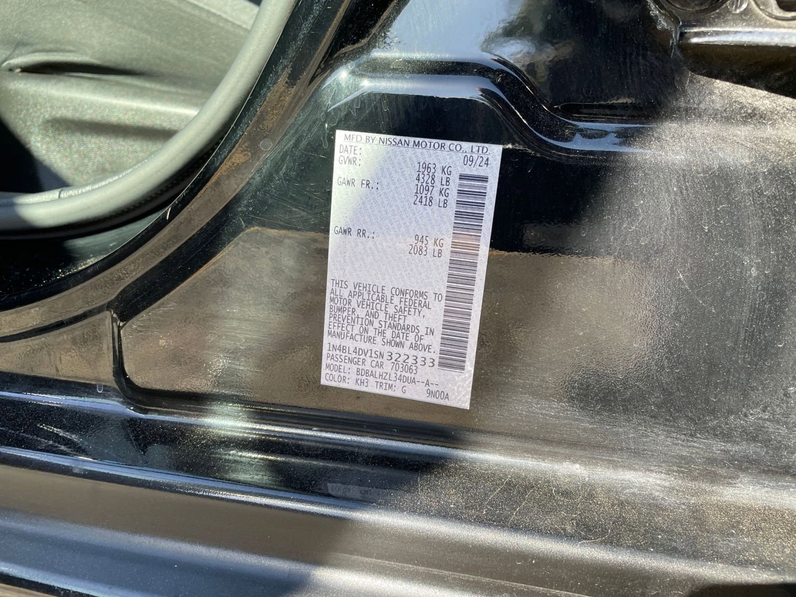Used 2025 Nissan Altima 2.5 SV FWD image 30