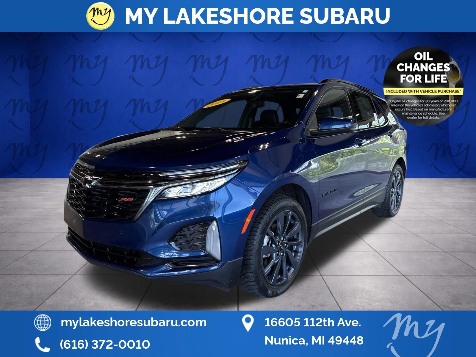 Used 2023 Chevrolet Equinox RS w/ LPO, Floor Liner Package AWD/4WD image 3