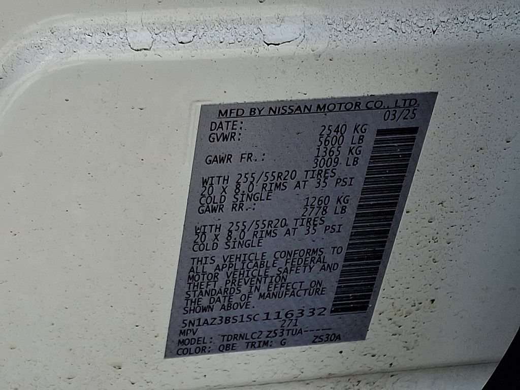 Certified 2025 Nissan Murano SV AWD/4WD image 27