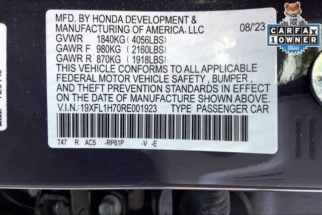 Certified 2024 Honda Civic EX-L image 32