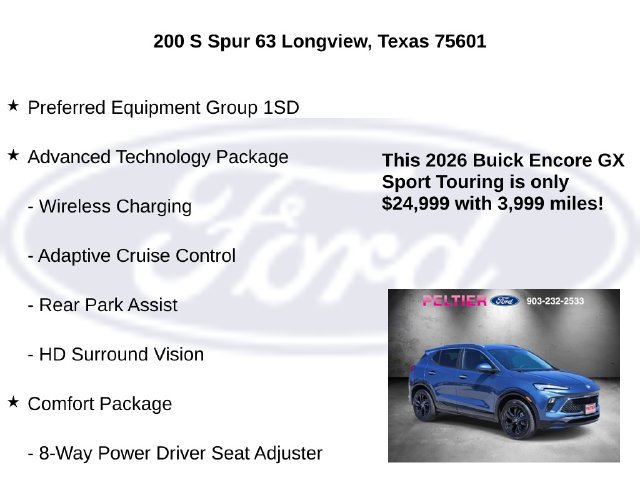 Used 2026 Buick Encore GX Sport Touring w/ Advanced Technology Package FWD image 5