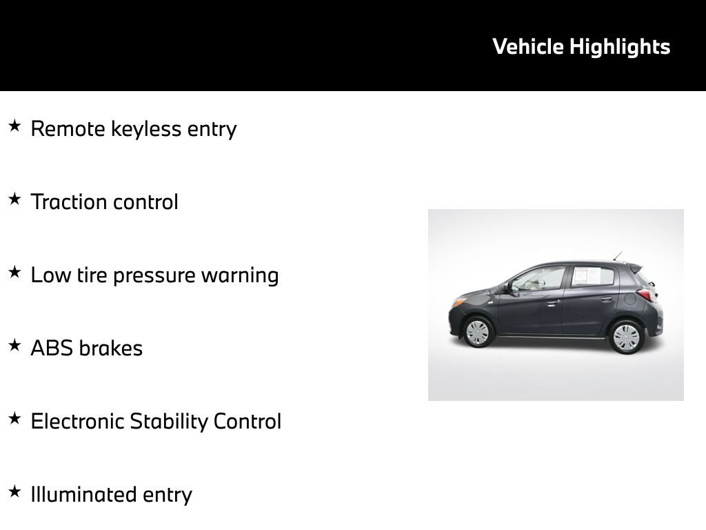 Used 2024 Mitsubishi Mirage ES FWD image 5