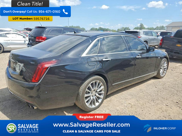 Used 2017 Cadillac CT6 Luxury AWD/4WD image 4
